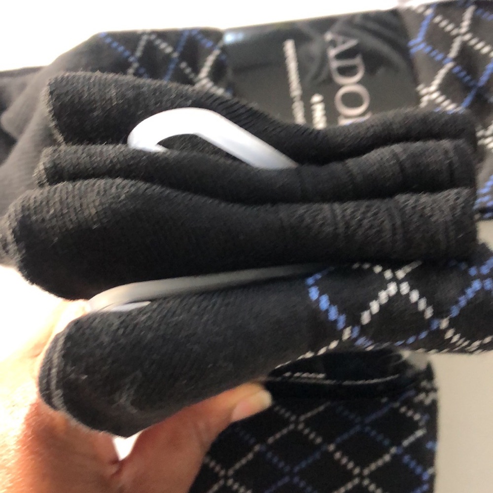 ADOLFO NWT Men’s Dress Socks 4 Pack. Multi-Stripe Dress Sock Pack with Superior